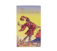 Jeu de cartes de tarot | Jeu de cartes de tarot russes en papier, 78 feuilles de compagnon d'exploration spirituelle à collectionner pour activités de groupe filles, adolescents, garçons, étudiants