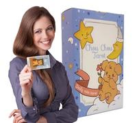 Jeu de cartes de tarot, jeu de conte de la fortune, outil de lecture de divination, guide spirituel sur le thème de l'ours, ensemble de pratique de réflexion, compagnon occult pour les chercheurs, les