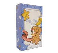 Jeu de cartes de tarot, jeu standard traditionnel, design compact et convivial, illustration sur le thème de l'ours, outil de divination spirituelle pour lecture, méditation, 10,5 x 6,3 cm