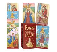 Jeu de cartes de tarot | Jouet de collection pour exploration spirituelle, jeu de société avec cartes de tarot à thème animal - Pour les enfants, les filles, les adolescentes, les femmes, les