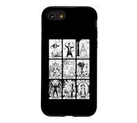 Jeu de Cartes de Tarot Major Arcana Retro Vintage Pop Art Astrologie Coque pour iPhone SE (2020) / 7/8