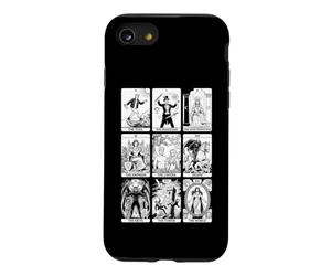 Jeu de Cartes de Tarot Major Arcana Retro Vintage Pop Art Astrologie Coque pour iPhone SE (2020) / 7/8