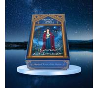 Jeu de cartes de tarot mystique des Saints avec boîte élégante, jeu de cartes Oracle pour débutants et professionnels, 78 cartes avec guide de jeu, durable, imperméable, infroissable