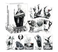 Jeu de cartes de tarot portable pour débutants, de cartes de révélation silencieuse, impression exquise, adultes, divertissement familial, de table, vacances, rassemblements, festivals, événem