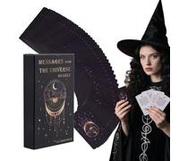 Jeu de cartes de tarot pour débutants, cartes Oracle de fête de famille | Jeu de divination de table pour les fêtes, les vacances, le destin