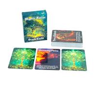 Jeu de cartes de tarot - Tarot anglais compact, carte oracle avec jeu pour débutants, jeu de table, guide spirituel, utilisation d'interprétation de rêve, divination et divertissement