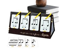 Jeu de cartes de théorie musicale - Cartes flash éducatives 75 pièces, boîte à outils pour instructeur | avec système de soutien aux cours structuré, outil de révision des pratiques, développement des