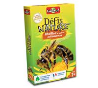 Jeu de cartes - défis nature - abeilles & pollinisateurs - fabriqué en france multicolore TU