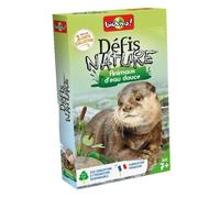 Jeu de cartes - Défis Nature - Animaux d'eau douce - 2 à 6 joueurs - Dès 7 ans - Fabriqué en France et éco-responsable