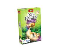 Jeu de cartes - défis nature - animaux disparus - fabriqué en france multicolore TU
