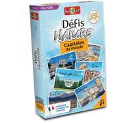 Jeu de cartes défis nature - capitales du monde - fabriqué en france multicolore TU
