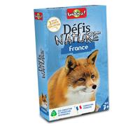 Bioviva - Défis Nature - France - Pariez sur les points forts de ces animaux pour gagner la bataille - Jeu de Cartes - 2 à 6 Joueurs - 7 ans - Fabriqué en France - 282529