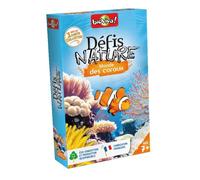 Jeu de cartes - Défis Nature - Monde des coraux - 2 à 6 joueurs - Dès 7 ans - Fabriqué en France et éco-responsable
