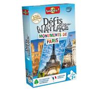 Jeu de cartes - Défis Nature - Monuments de Paris - 2 à 6 joueurs - Dès 7 ans - Fabriqué en France et éco-responsable