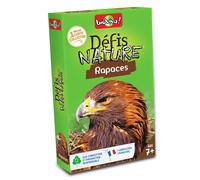 Jeu de cartes - défis nature - rapaces - fabriqué en france multicolore TU