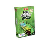 Jeu de cartes - défis nature - reptiles - fabriqué en france multicolore TU