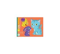 Jeu de cartes Djeco Little Match pour enfants 2-5 ans Boîte rectangulaire