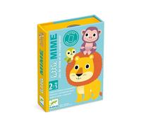 Djeco Jeu de cartes Little Mime – pour tout-petits – Multicolore