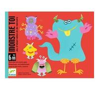 Jeu de cartes Djeco Monstre toi Multicolore G