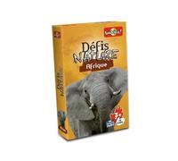 Jeu de cartes éducatif Bioviva Defis Nature Afrique 2 à 6 joueurs 20 min Orange