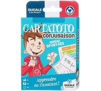 Cartatoto Conjugaison - Jeu de Cartes éducatif Dès 5 ans - Apprendre à conjuguer Les verbes