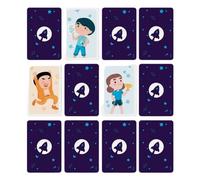 Jeu de cartes émotions - jouet créatif et éducatif, éveil sensoriel