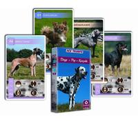 Jeu de cartes en quatuor Animal Trumps Dogs p12 CARTAMUNDI