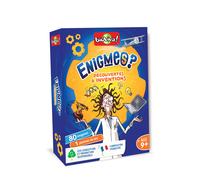 Bioviva Jeu de cartes avec plateau Enigmes aux choix,fabriqué en France,éducatif