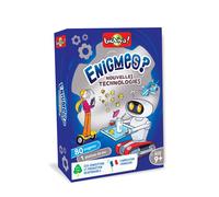 Bioviva - Enigmes - Nouvelles technologies Devinez la réponse le plus rapidement possible grâce aux indices- Jeu de cartes - Collection Enigmes - 2 à 6 joueurs - 9 ans - Fabriqué en France - 200530