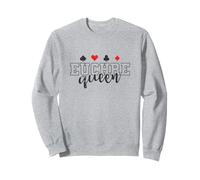 Jeu de Cartes Euchre Queen Sweatshirt