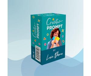 Jeu de cartes Flash Creativ'prompt (Lucie Dhorne) - Apprendre à créer des prompts text-to-image - Intelligence Artificielle - Modern, Educational - Adolescent, Young Adult