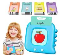 Jeu De Cartes Flash Parlantes - Outil Pédagogique Préscolaire | Appareil D'Orthophonie Format Poche avec 224 Mots Visuels, Illustrations Colorées Et Sons Amusants, pour Les Tout-Petits De