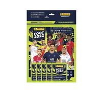 Jeu de cartes Panini Foot Ligue 1 2022 Album avec 5 pochettes