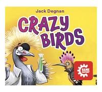 Jeu de cartes Game Factory Crazy Birds Bluff Party 2-5 joueurs 8+ 30 min 72 cartes Jaune