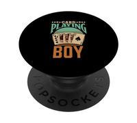 Jeu de Cartes Garçon Cartes Joueur Symboles Deck Jeu de Cartes PopSockets PopGrip Adhésif