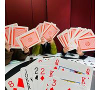 Jeu de cartes géant jumbo, cartes à jouer géantes jumbo, jeu de poker surdimensionné, jeu complet thème jeu super grand, cartes à jouer géantes index poker amusantes Papetier