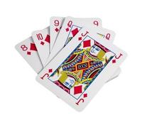 Jeu de cartes géantes - BUITENSPEEL - JEU DE 54 CARTES GEANTES - Extérieur - Résistant - Lavable