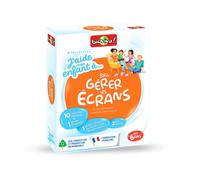 Jeu de cartes - j'aide mon enfant à? bien gérer les écrans - fabriqué en france multicolore TU