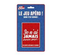 JEU DE CARTES JE N AI JAMAIS SOS APÉRO Bleu, Turquoise, Ciel, Marine