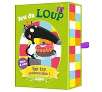 Auzou – Jeu de cartes enfant – Jeu du Loup Tap Tap Anniversaire – Observation & mémoire – Dès 4 ans