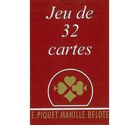 Jeu de cartes - La Gauloise Etui Carton - 32 Cartes