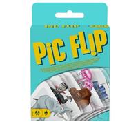 Jeu de cartes - Mattel Games - Pic Flip - Association et rapidité - Cartes images - 2 à 6 joueurs - Dès 7 ans
