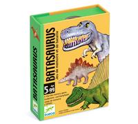 Djeco – Jeu de cartes Batasaurus – jeu de mémoire et de bataille – multicolore