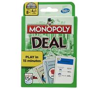 Hasbro Gaming- Monopoly Deal Card Game Offre Jeu de Cartes, B0965, Blanc, Multicolore, 5 1/2" H