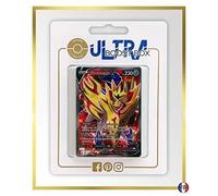 Zamazenta V 196 202 Full Art - Ultraboost X Epée Et Bouclier 1 - Coffret De 10 Cartes Pokémon Françaises