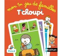 Jeu de cartes Nathan Mon premier jeu de familles T'Choupi Multicolore E
