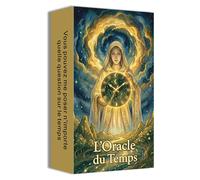 Jeu de cartes Oracle françaises, 54 cartes Oracle sur le thème du temps, outil de divination, lecture personnelle, cartes de tarot françaises, 12*7cm, 14+ A769