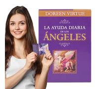 Jeu de cartes Oracle Guide de vos , ensemble de tarot de fortune, outil de divertissement durable avec fonctionnalité pratique, équipement spirituel pratique avec design élégant