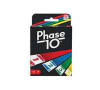 Mattel Games - Phase 10 Jeu de Cartes de Style rami, Jeu de société de 2 à 6 Joueurs dès 7 Ans, Jeu de société, FFY05