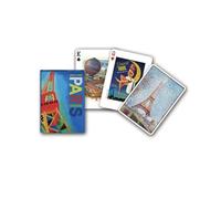 Jeu de cartes - PIATNIK - 55 cartes Esprit de Paris - Visuels uniques - Multicolore - Polyvalent